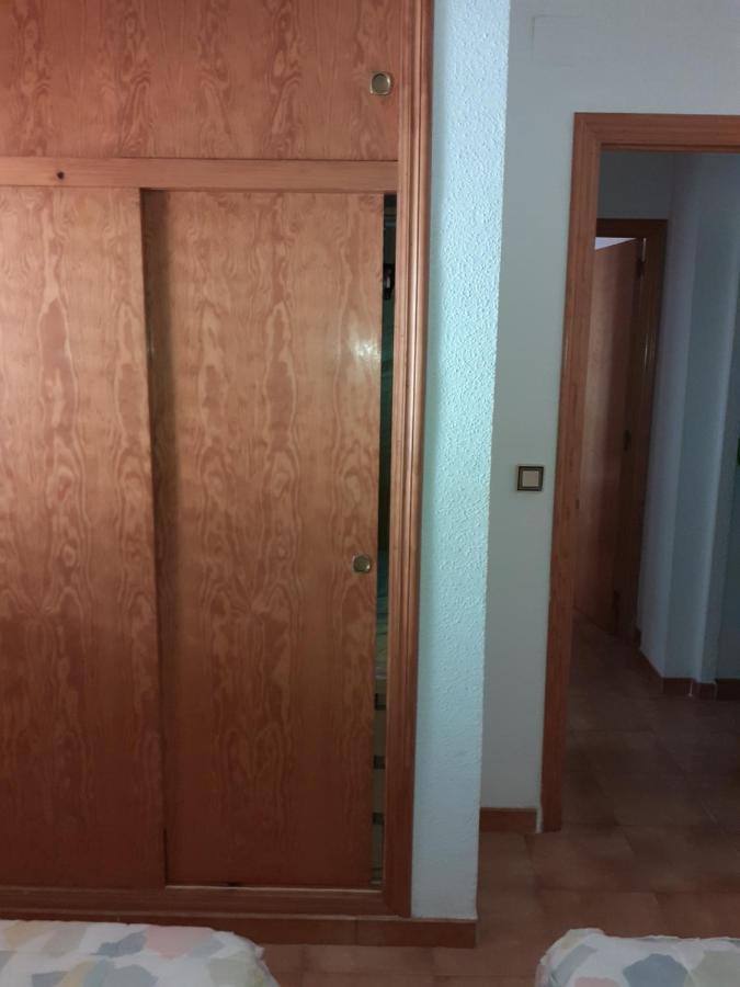 Apartamento Santa Pola, En Playa Del Tamarit Con Piscina. Bagian luar foto