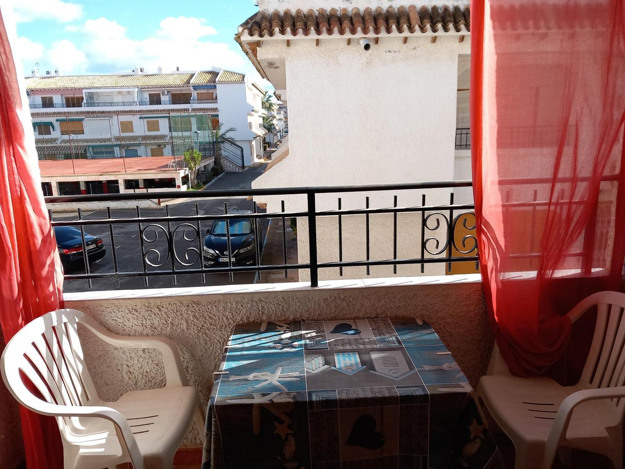 Apartamento Santa Pola, En Playa Del Tamarit Con Piscina. Bagian luar foto