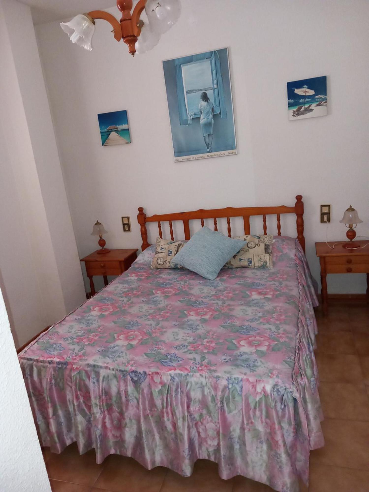 Apartamento Santa Pola, En Playa Del Tamarit Con Piscina. Bagian luar foto